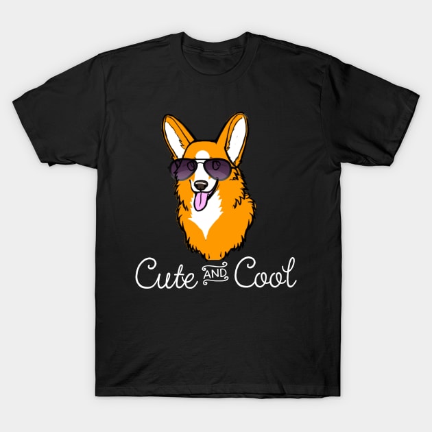 Corgi Lover Cute Gift - Cute and Cool T-Shirt by ballhard